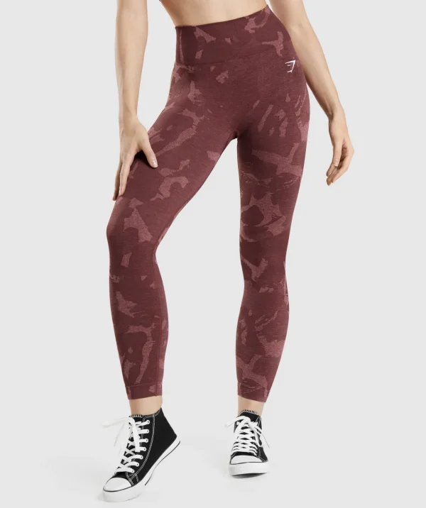 Gymshark Leggings | Scrunch Butt Leggings*Adapt Camo Seamless Leggings