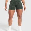 Gymshark Shorts*Adapt Camo Seamless Shorts VictoryGreen/ForceGreen