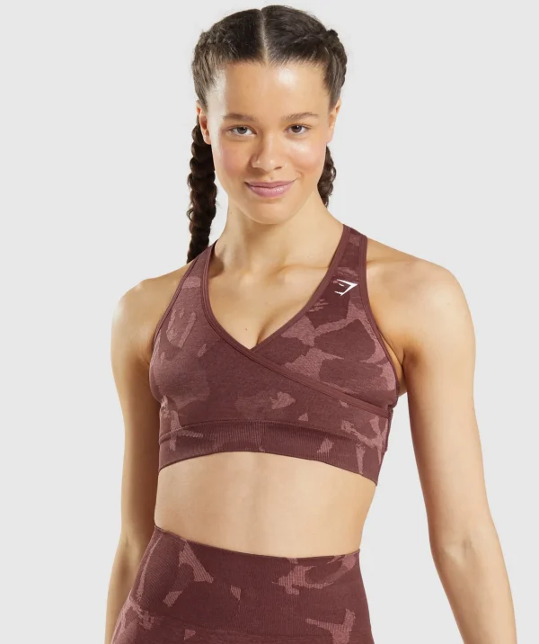 Gymshark Sports Bras*Adapt Camo Seamless Sports Bra