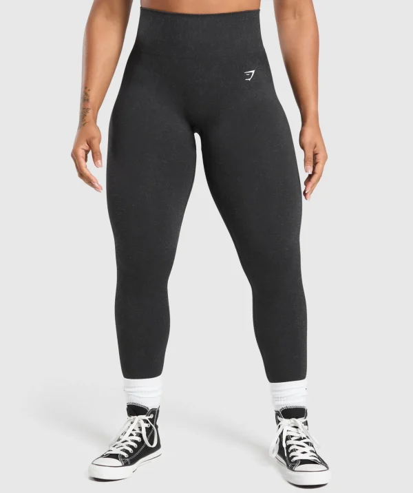 Gymshark Leggings | Seamless Leggings*Adapt Fleck Seamless Leggings Mineral/Black