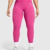 Gymshark Leggings*Adapt Fleck Seamless Leggings WinningPink/SourPink