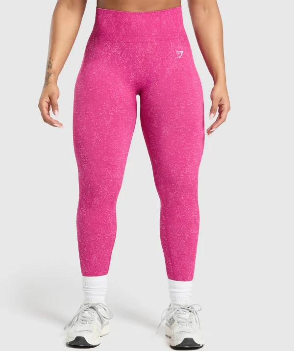 Gymshark Leggings*Adapt Fleck Seamless Leggings WinningPink/SourPink