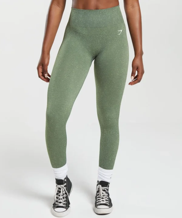 Gymshark Leggings | Seamless Leggings*Adapt Fleck Seamless Leggings DuskGreen/LightSageGreen