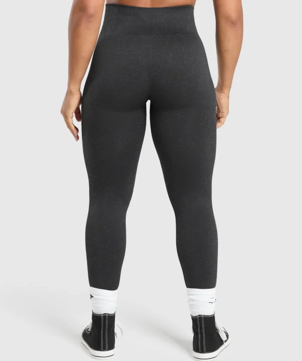 Gymshark Leggings | Seamless Leggings*Adapt Fleck Seamless Leggings Mineral/Black