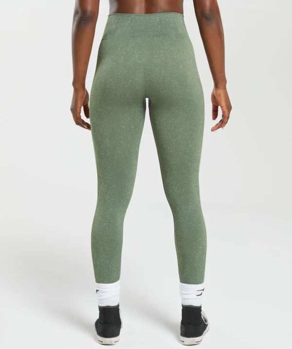 Gymshark Leggings | Seamless Leggings*Adapt Fleck Seamless Leggings DuskGreen/LightSageGreen