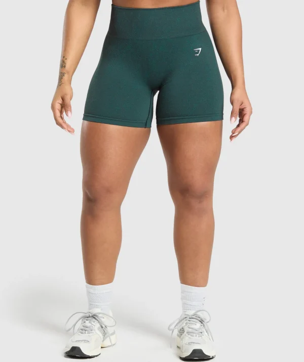 Gymshark Shorts*Adapt Fleck Seamless Shorts DarkestTeal/FunctionalTeal