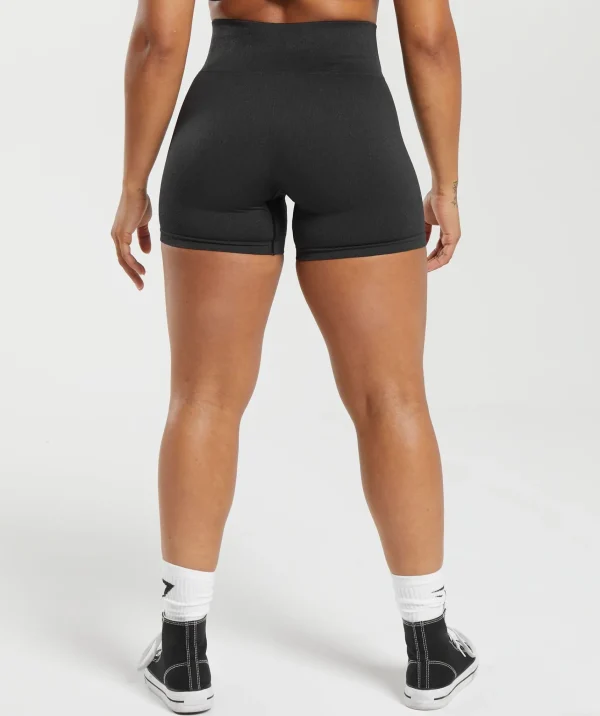 Gymshark Shorts*Adapt Fleck Seamless Shorts Black/SmokeyGrey