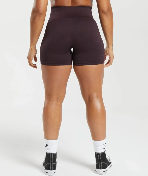 Gymshark Shorts*Adapt Fleck Seamless Shorts PlumBrown/DewberryPurple