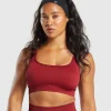 Gymshark Sports Bras*Adapt Fleck Sports Bra RepsRed/ConditioningRed