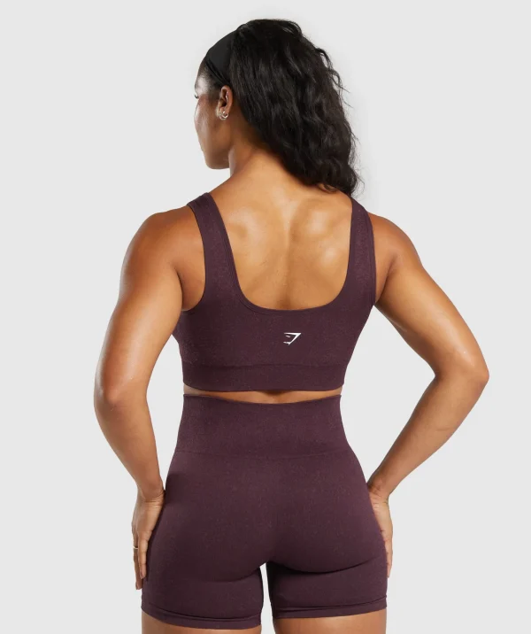 Gymshark Sports Bras*Adapt Fleck Sports Bra DepthPurple/SteelPurple