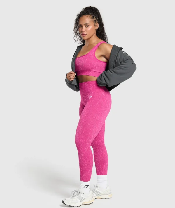 Gymshark Sports Bras*Adapt Fleck Sports Bra WinningPink/SourPink