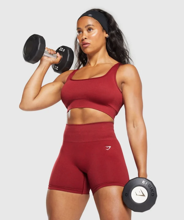 Gymshark Sports Bras*Adapt Fleck Sports Bra RepsRed/ConditioningRed