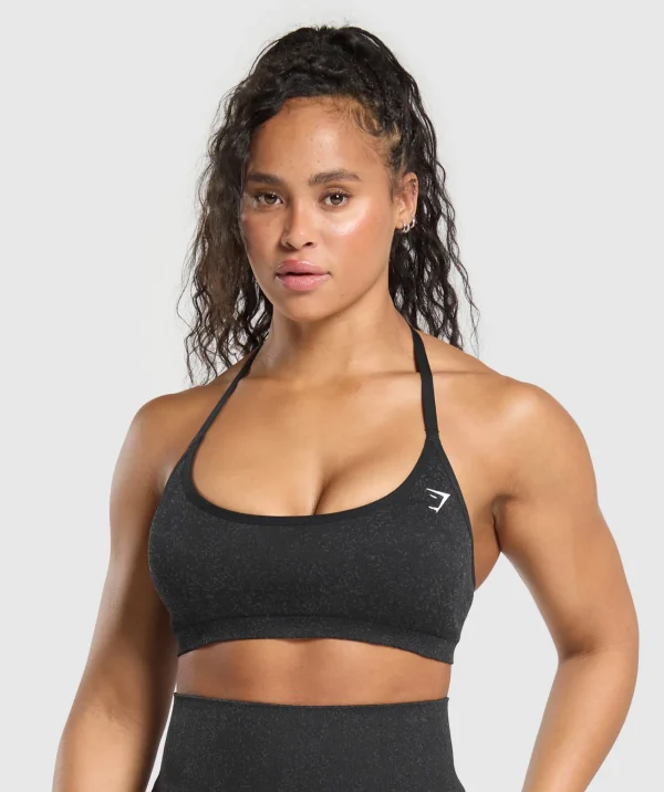 Gymshark Sports Bras*Adapt Fleck T-Back Bra Black