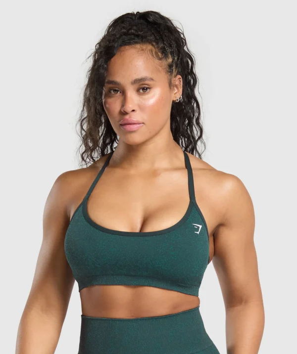 Gymshark Sports Bras*Adapt Fleck T-Back Bra DarkestTeal/FunctionalTeal