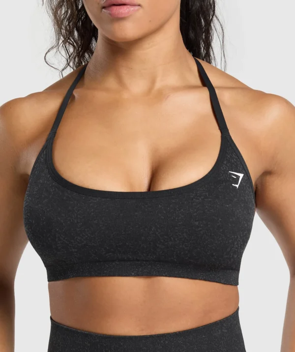 Gymshark Sports Bras*Adapt Fleck T-Back Bra Black