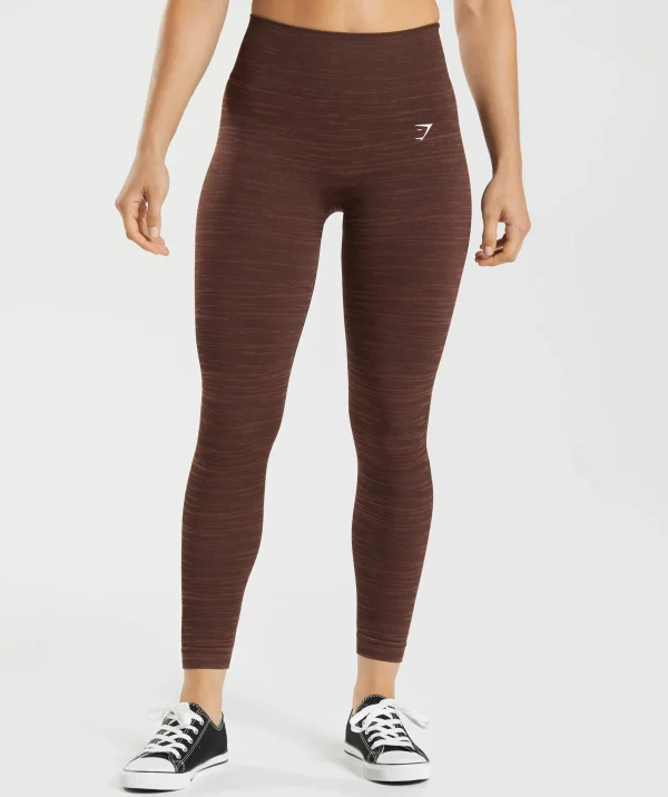 Gymshark Leggings | Seamless Leggings*Adapt Marl Seamless Leggings ArchiveBrown/CherryBrown