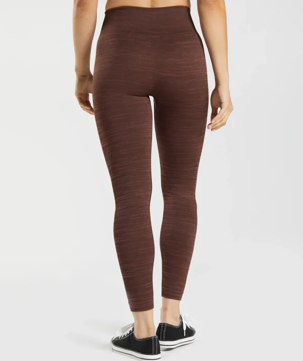 Gymshark Leggings | Seamless Leggings*Adapt Marl Seamless Leggings ArchiveBrown/CherryBrown