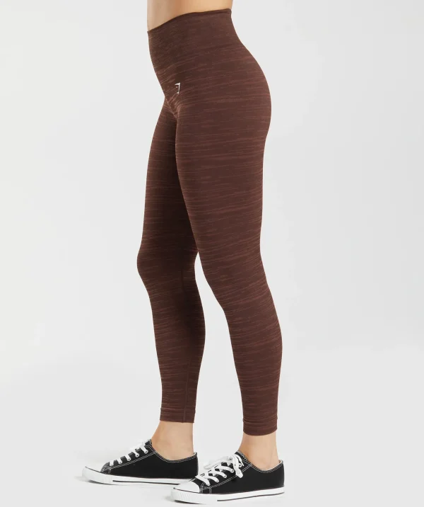 Gymshark Leggings | Seamless Leggings*Adapt Marl Seamless Leggings ArchiveBrown/CherryBrown