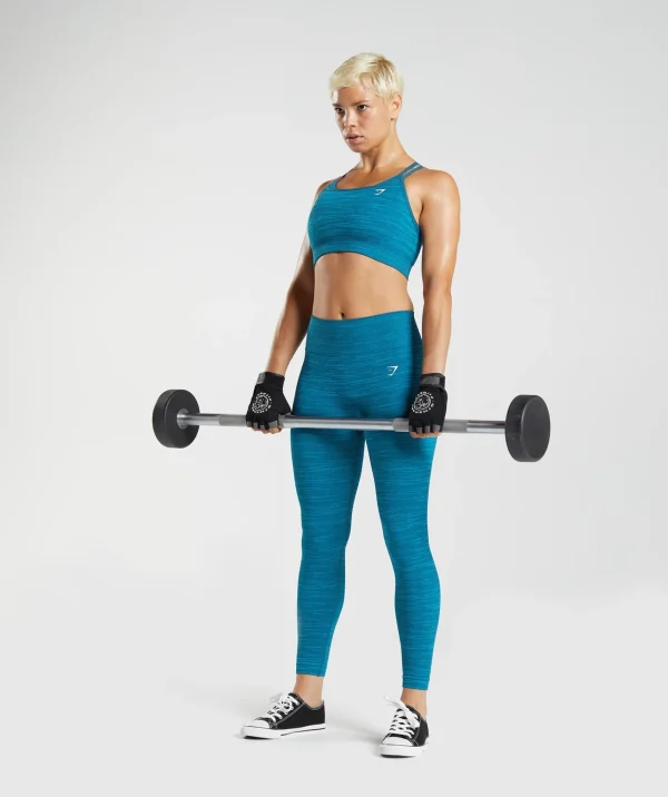 Gymshark Leggings | Seamless Leggings*Adapt Marl Seamless Leggings AtlanticBlue/SharkBlue