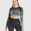 Gymshark Crop Tops | T-shirts & Tops*Adapt Ombre Crop Top