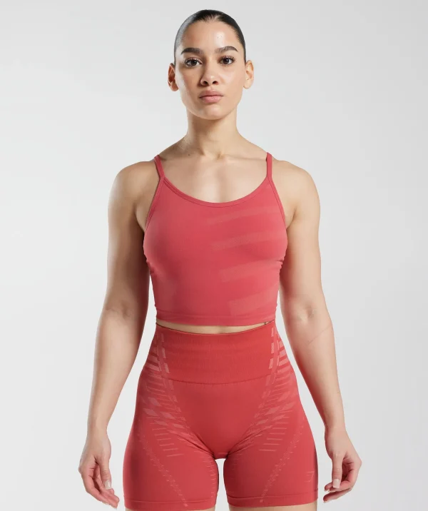 Gymshark Tank Tops | Crop Tops*Apex Limit Cami Tank LightSundriedRed/TerracottaPink