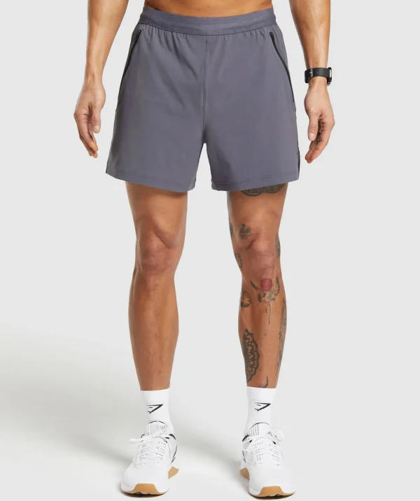 Gymshark Shorts*Apex 5" Hybrid Short DarkGrey