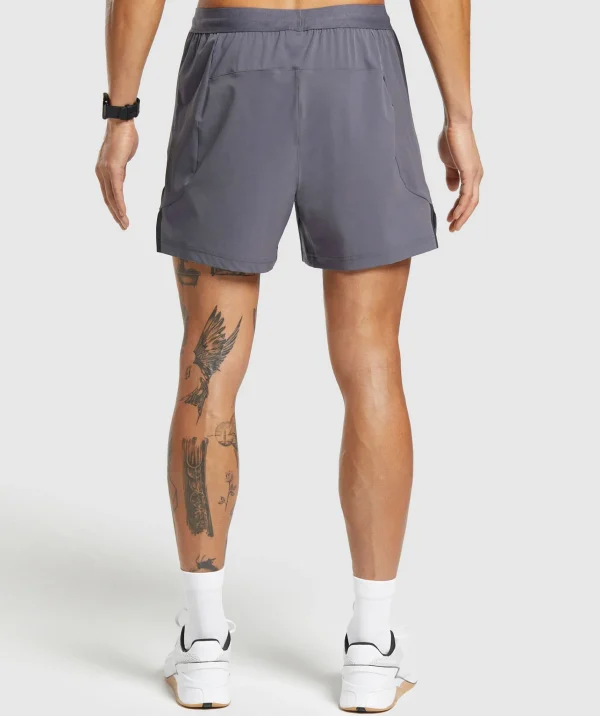 Gymshark Shorts*Apex 5" Hybrid Short DarkGrey