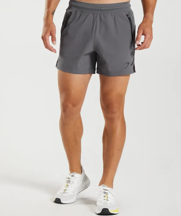 Gymshark Shorts*Apex 5" Perform Shorts SilhouetteGrey