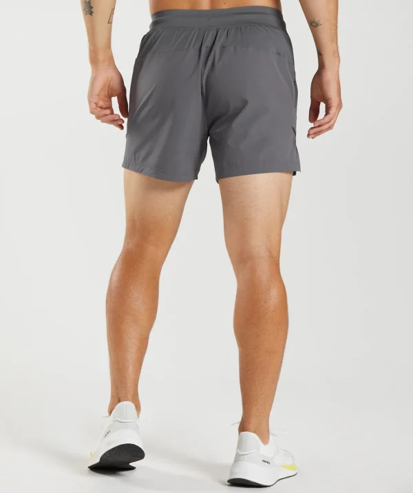 Gymshark Shorts*Apex 5" Perform Shorts SilhouetteGrey