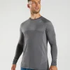 Gymshark T-shirts & Tops*Apex Seamless Long Sleeve T-Shirt SilhouetteGrey/SmokeyGrey