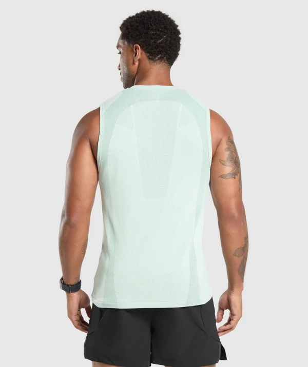 Gymshark Tank Tops*Apex Seamless Tank CoolTurquoise/Black