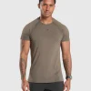 Gymshark T-shirts & Tops*Apex Seamless T-Shirt CamoBrown/Black