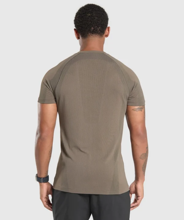 Gymshark T-shirts & Tops*Apex Seamless T-Shirt CamoBrown/Black