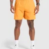 Gymshark Shorts*Arrival 7" Shorts FitnessOrange