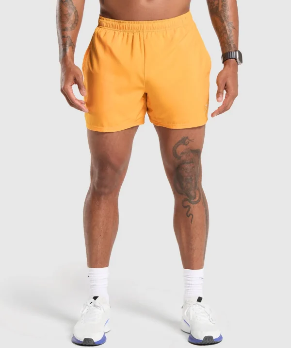 Gymshark Shorts*Arrival 5" Shorts FitnessOrange