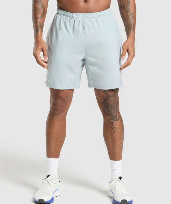 Gymshark Shorts*Arrival 7" Shorts CoolBlue