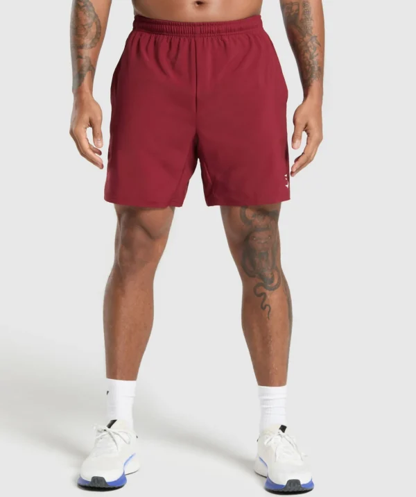 Gymshark Shorts*Arrival 7" Shorts SetsRed