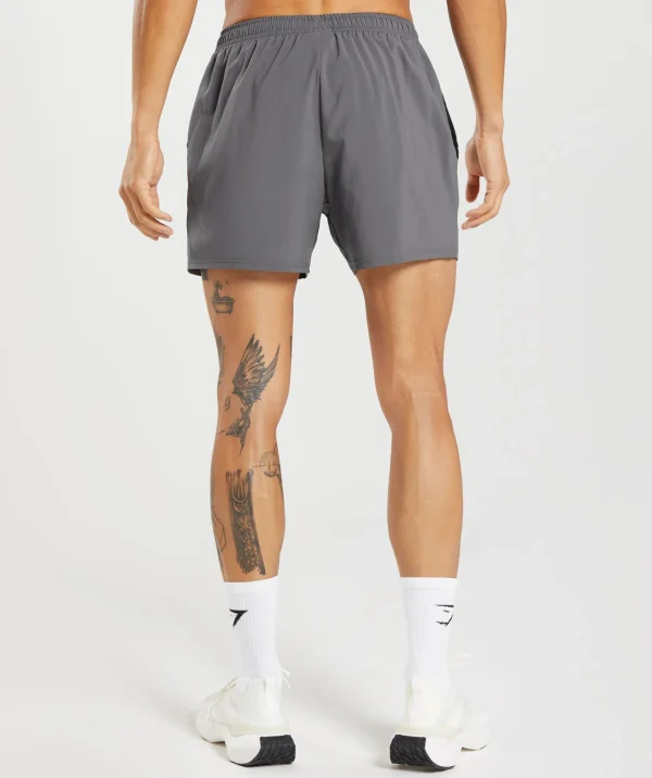 Gymshark Shorts*Arrival 5" Shorts SilhouetteGrey