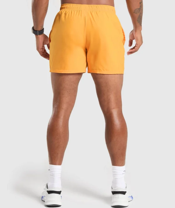 Gymshark Shorts*Arrival 5" Shorts FitnessOrange