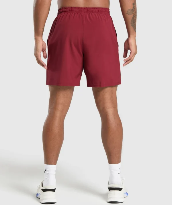 Gymshark Shorts*Arrival 7" Shorts SetsRed