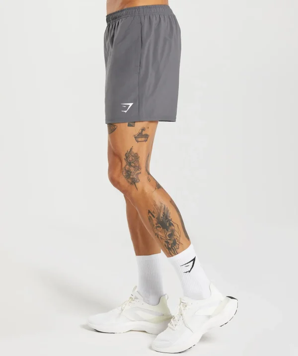 Gymshark Shorts*Arrival 5" Shorts SilhouetteGrey