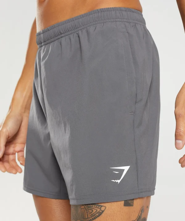 Gymshark Shorts*Arrival 5" Shorts SilhouetteGrey