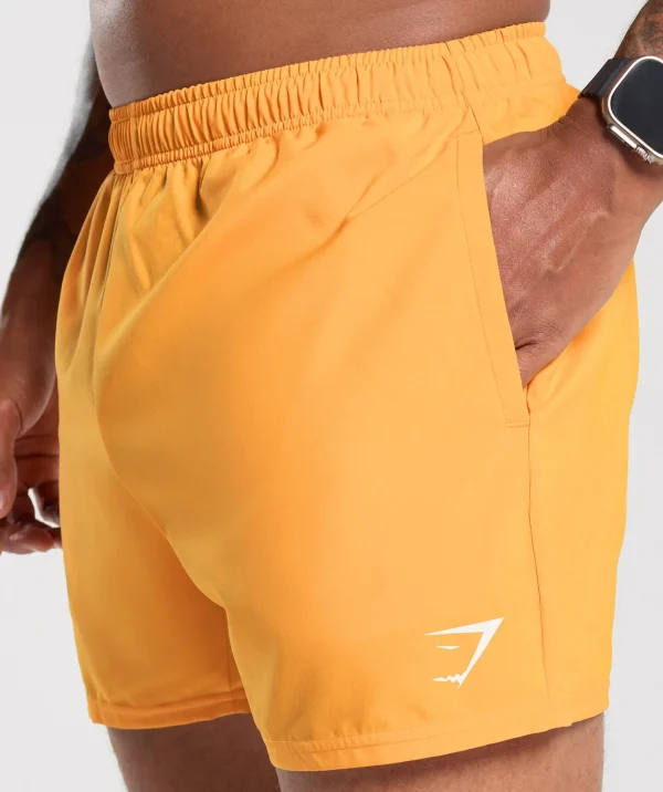 Gymshark Shorts*Arrival 5" Shorts FitnessOrange