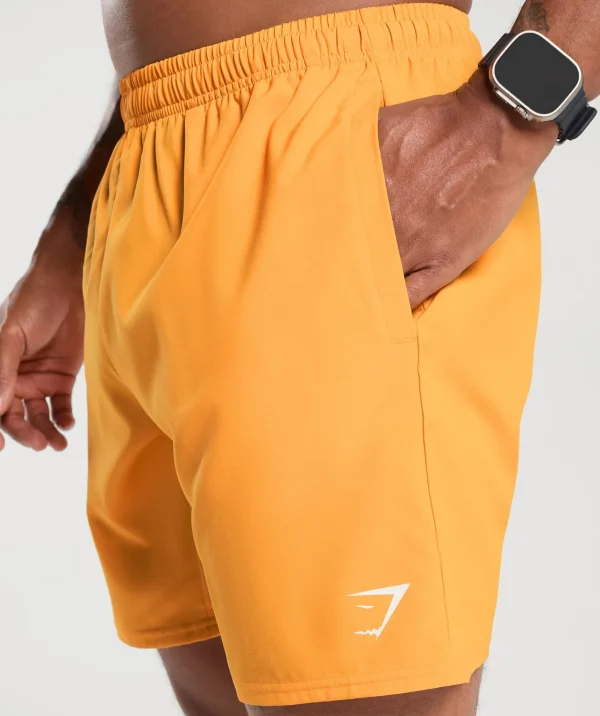 Gymshark Shorts*Arrival 7" Shorts FitnessOrange