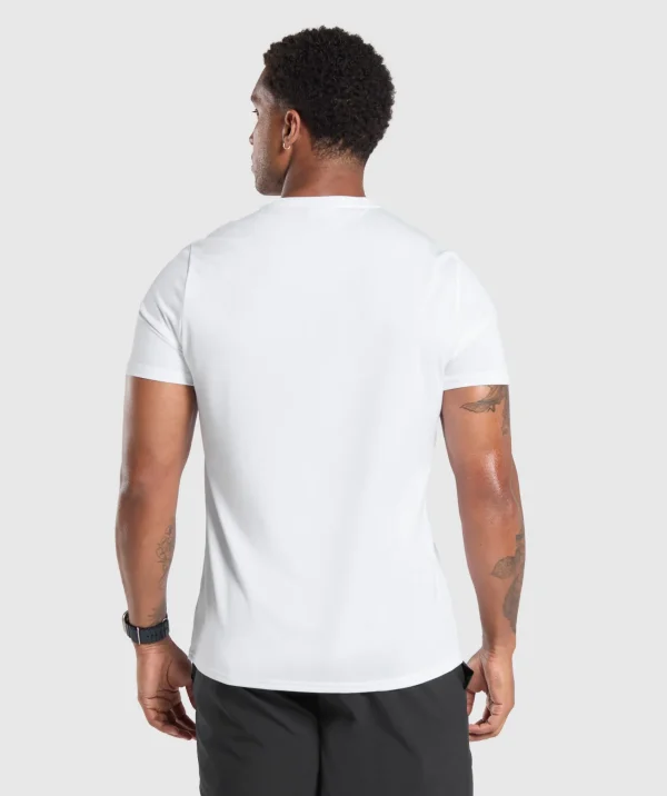 Gymshark T-shirts & Tops*Arrival Regular Fit T-Shirt White