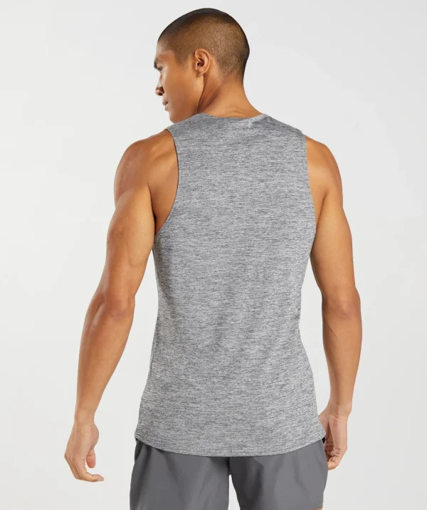 Gymshark Tank Tops | T-shirts & Tops*Arrival Slim Marl Tank SilhouetteGrey/LightGreyMarl