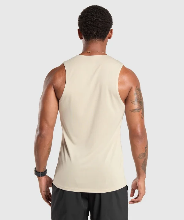 Gymshark Tank Tops*Arrival Tank PebbleGrey