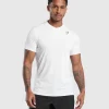 Gymshark T-shirts & Tops*Arrival V-Neck T Shirt White