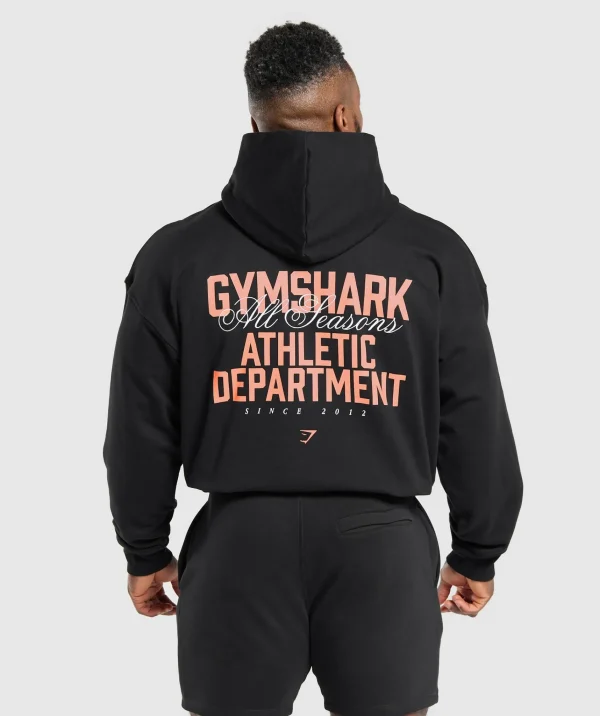 Gymshark Hoodies & Sweatshirts*Athletic Department Hoodie Black