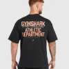 Gymshark T-shirts & Tops*Athletic Department T-Shirt Black